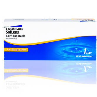Soflens Daily disposable for astigmatism